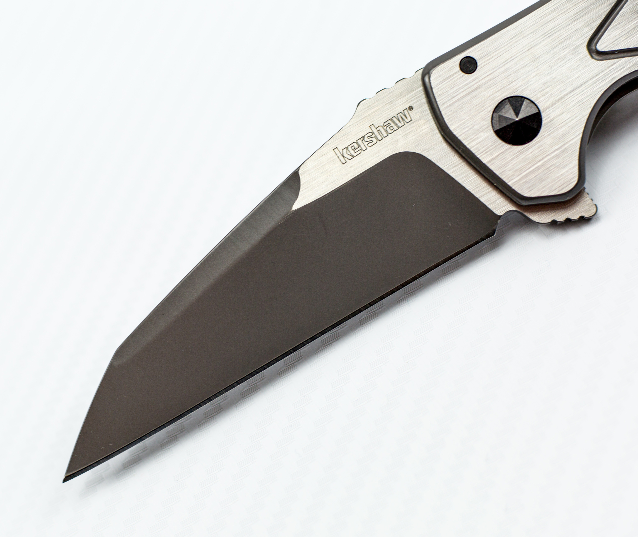 Складной нож Kershaw Deadline K1087, сталь 8Cr13MoV, рукоять нержавеющая сталь - фото 2