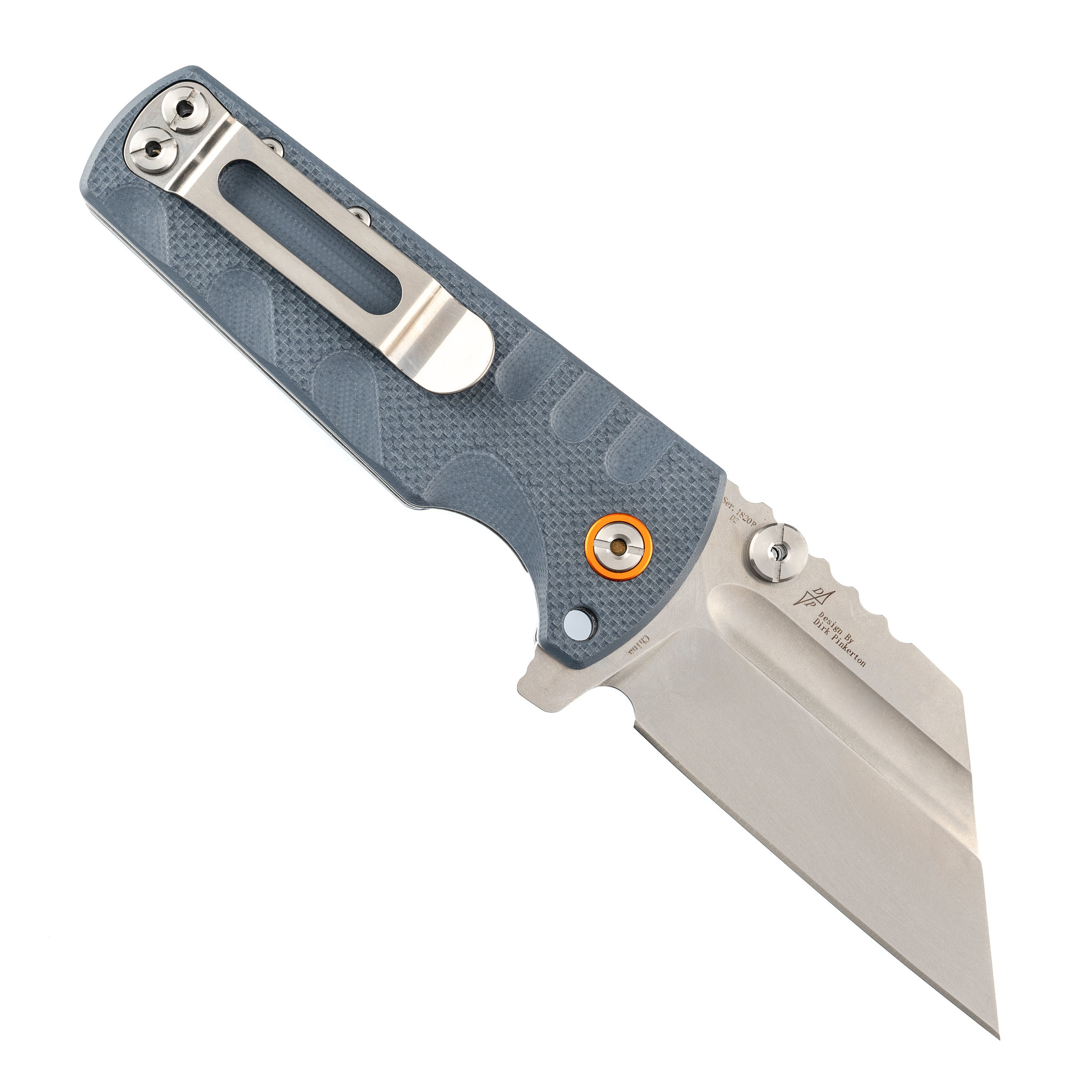 Складной нож Artisan Proponent Grey, сталь D2, G10 - фото 3
