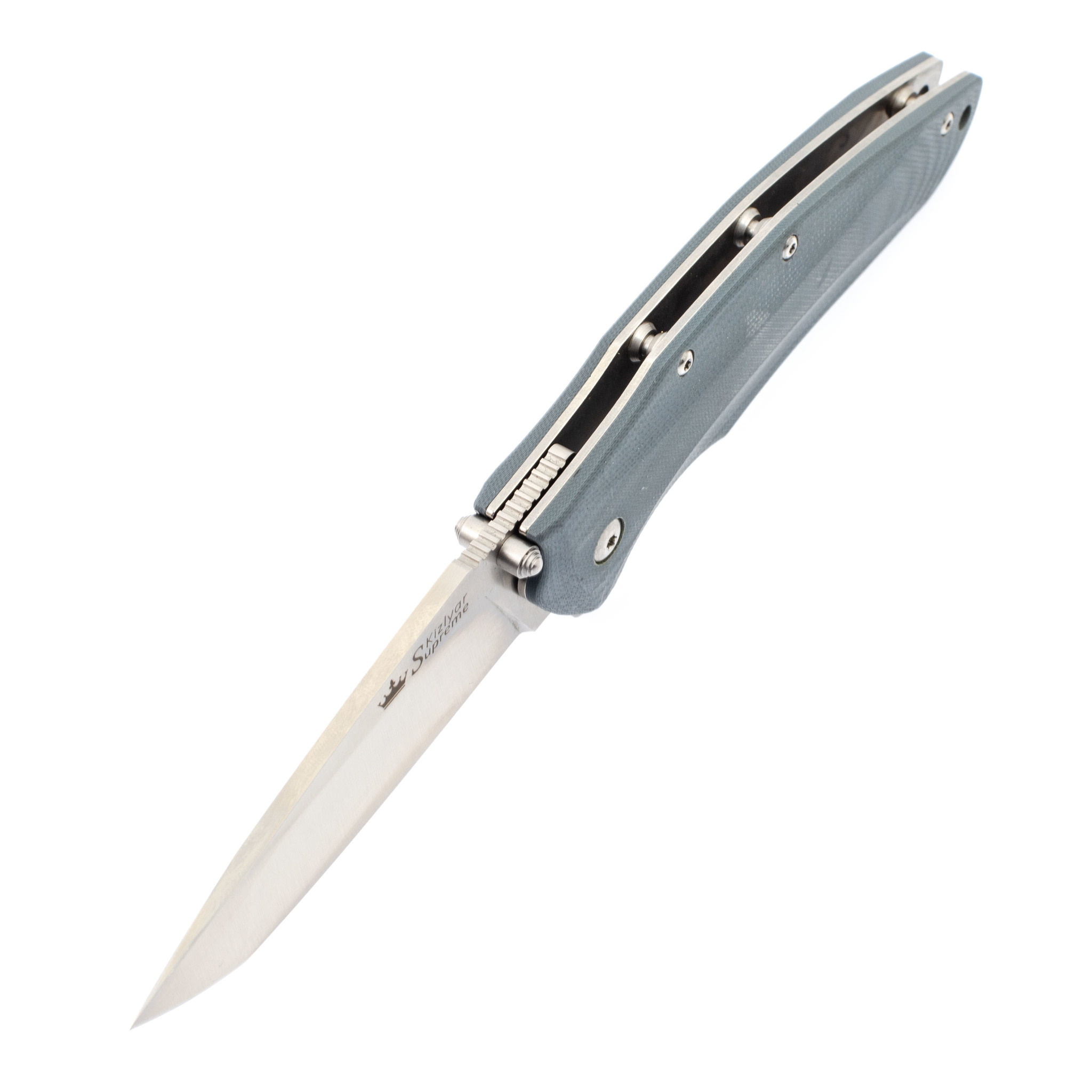 Складной нож Zorg AUS-8 Satin, G10, Kizlyar Supreme - фото 2