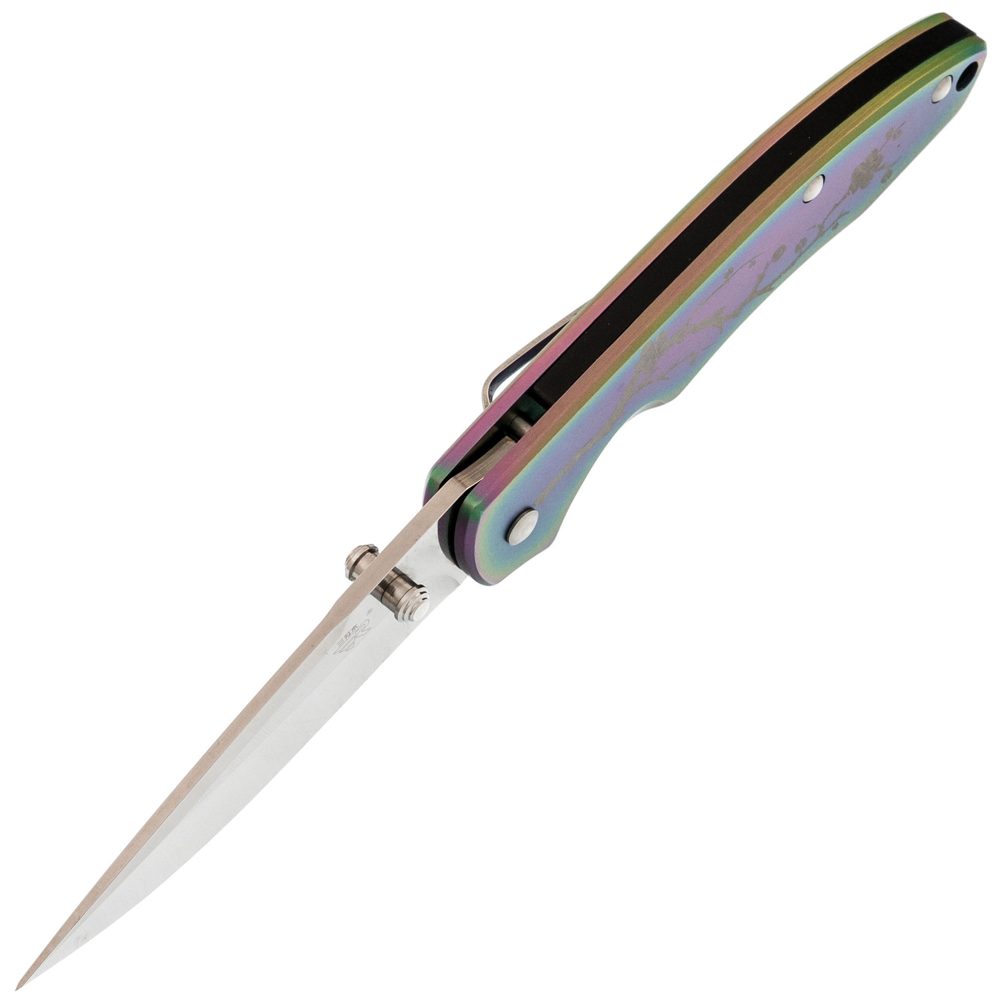 Складной нож Sanrenmu 7073LUX-ST, сталь 12C27, рукоять сталь - фото 2