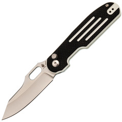 Фото Складной нож Kizer Cormorant, сталь CPM-S35VN, Button Lock, рукоять G10