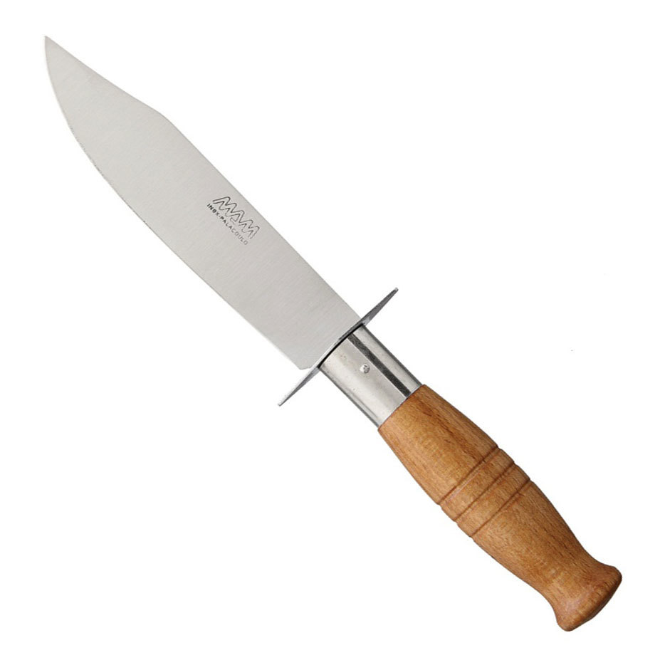 Нож с фиксированным клинком MAM Rollo, сталь 420, рукоять дерево, в чехле от Ножиков