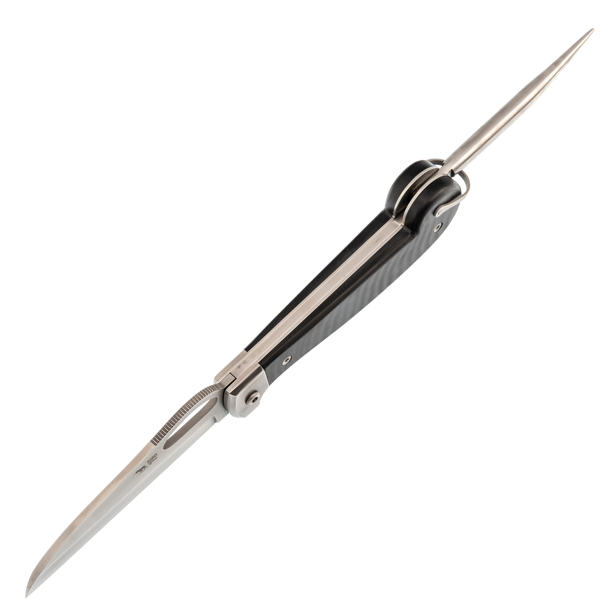 фото Складной нож боцманский саро, сталь 95х18, рукоять g10