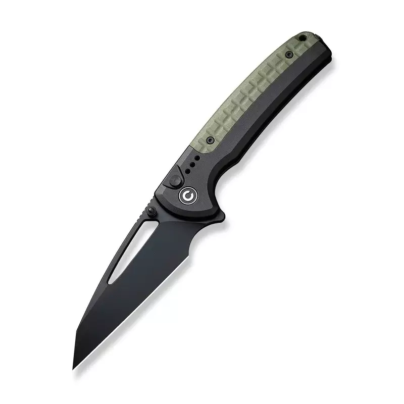 Складной нож CIVIVI Sentinel Strike, сталь K110, рукоять алюминий/FRN, черный/зеленый