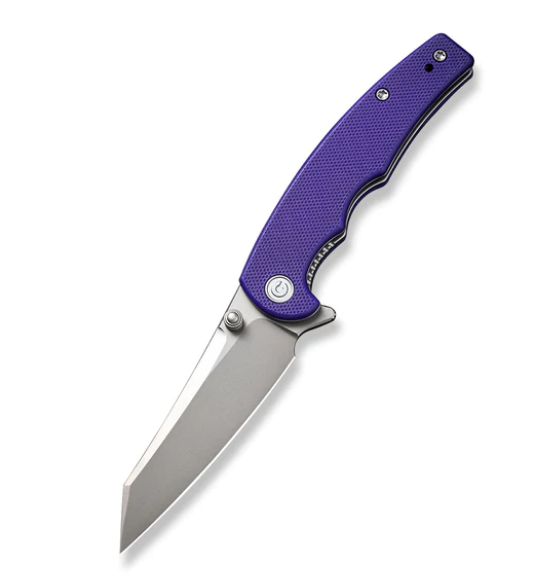 Складной нож CIVIVI P87 Folder, сталь Nitro-V, рукоять G10, фиолетовый