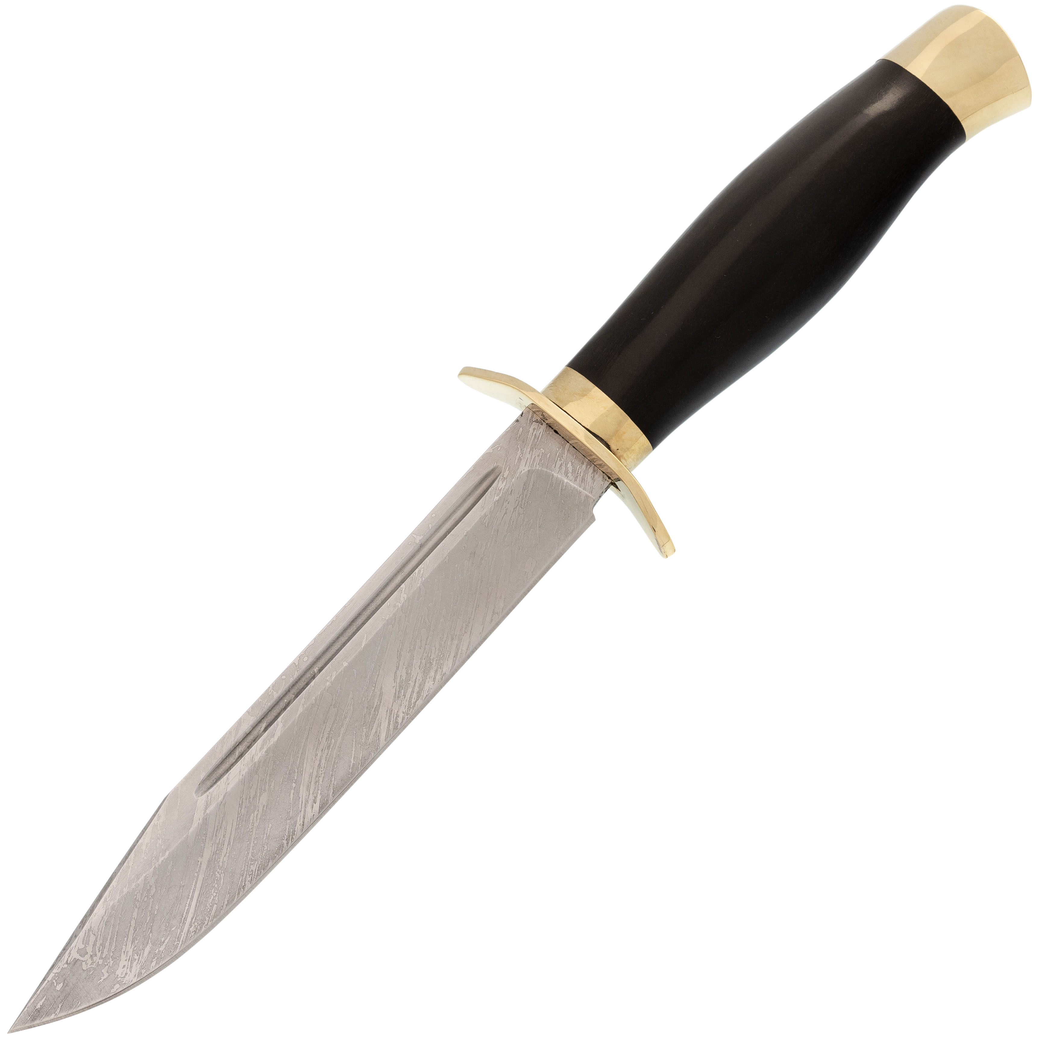 Нож Комбат, сталь Х12МФ, граб - фото 1