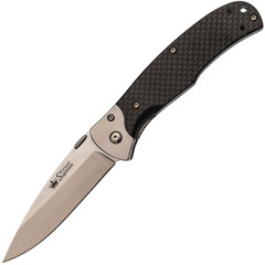 Фото Складной нож Prime D2 Satin, Carbon, Kizlyar Supreme