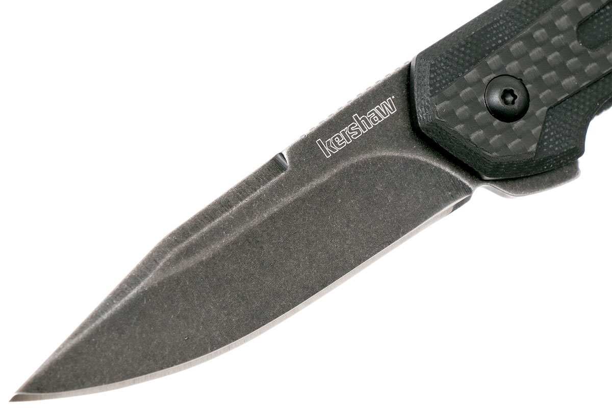 Нож складной Fraxion - Kershaw 1160 (Jens Anso Design), сталь 8Cr13MOV, рукоять G-10/карбон - фото 3