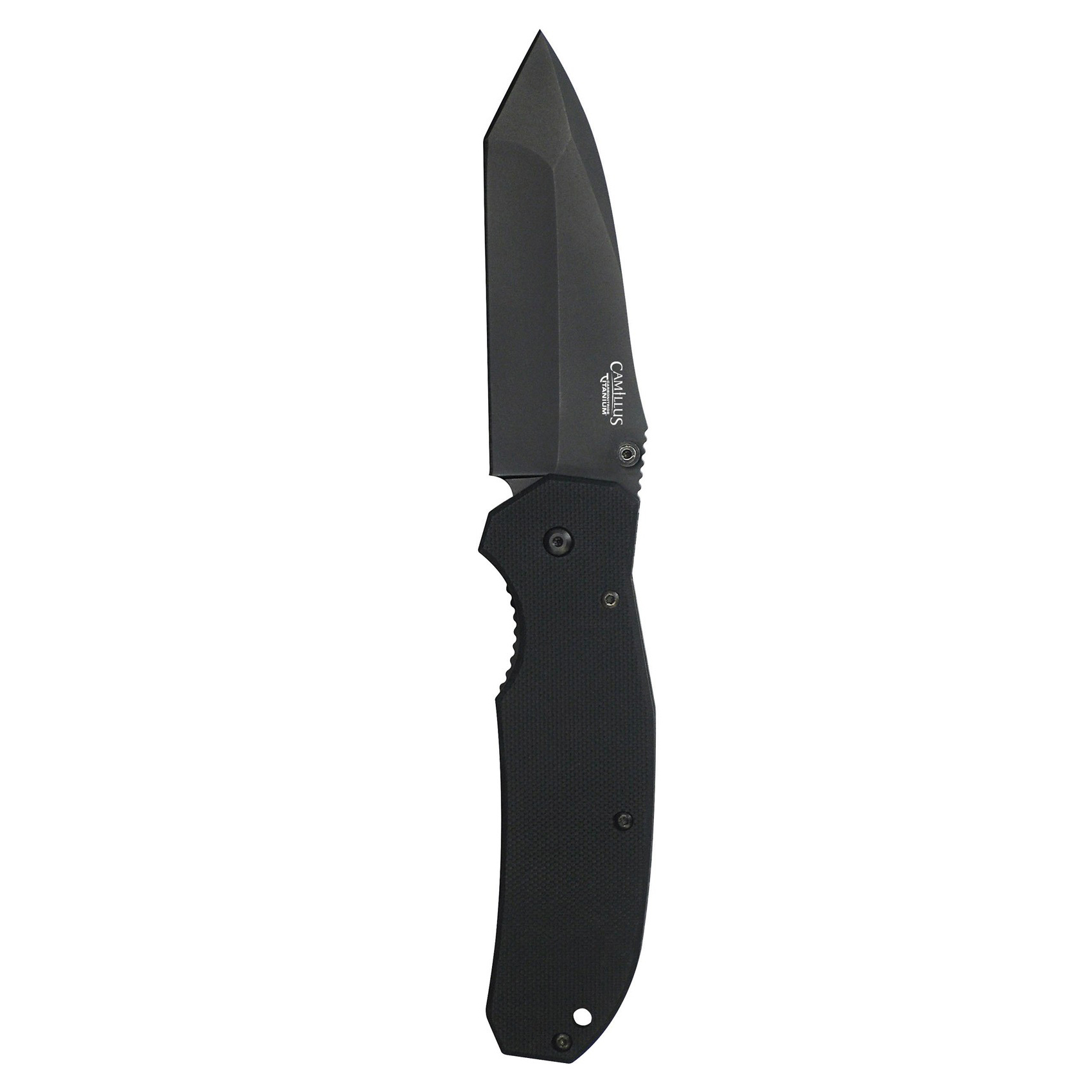 Нож складной Camillus Tanto, сталь VG-10, рукоять стеклотекстолит G-10, чёрный от Ножиков