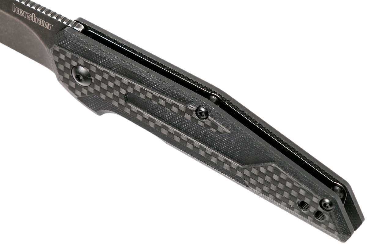 Нож складной Fraxion - Kershaw 1160 (Jens Anso Design), сталь 8Cr13MOV, рукоять G-10/карбон - фото 8
