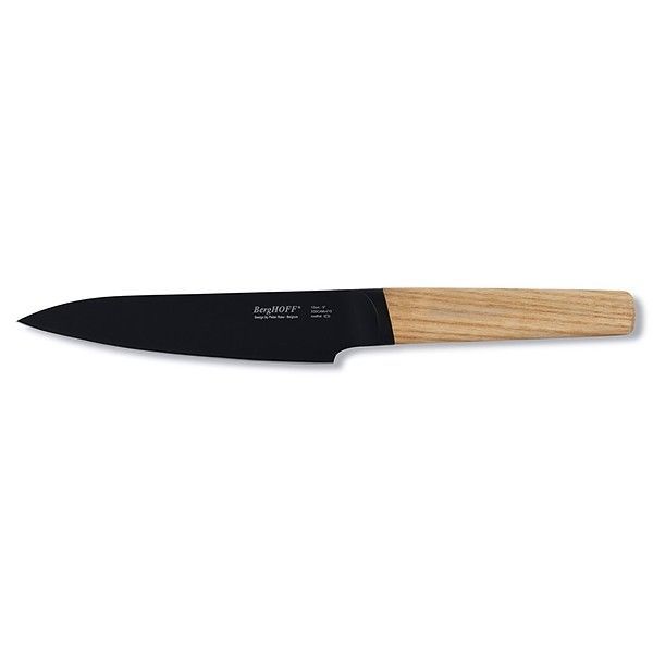 Нож Универсальный Ron 130 мм, BergHOFF, 3900058, сталь X30Cr13, дерево, коричневый