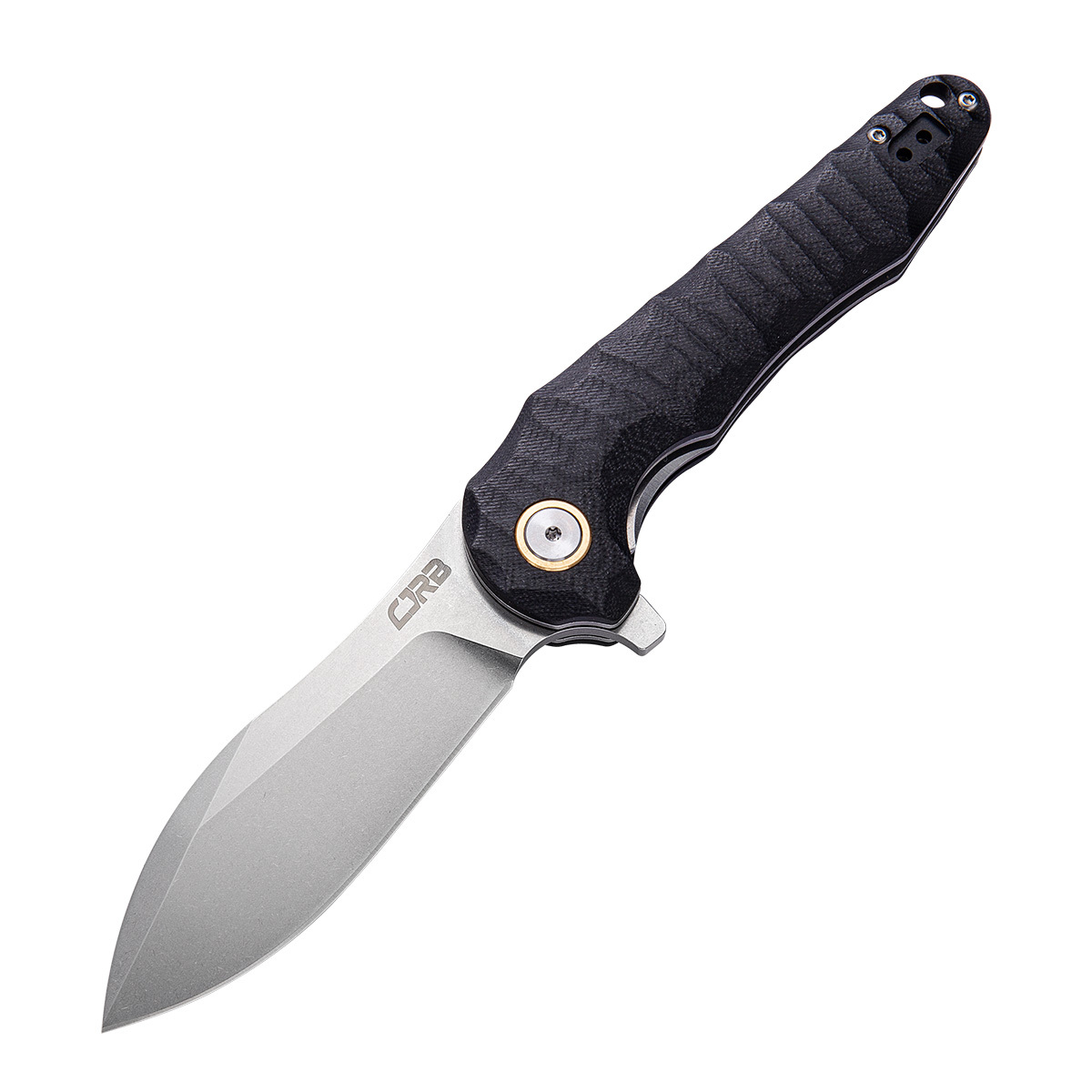 Складной нож CJRB Mangrove, сталь D2, G10, черный, Бренды, CJRB Cutlery
