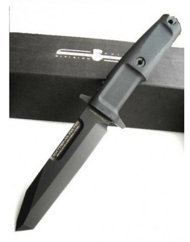 Нож с фиксированным клинком Extrema Ratio Fulcrum Testudo, сталь Bhler N690, рукоять резина Forprene® - фото 2