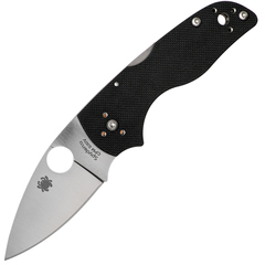 Фото Нож складной Lil' Native MID - Spyderco 230MBGP, сталь Crucible CPM® S30V™ Satin Plain, рукоять стеклотекстолит G10, чёрный