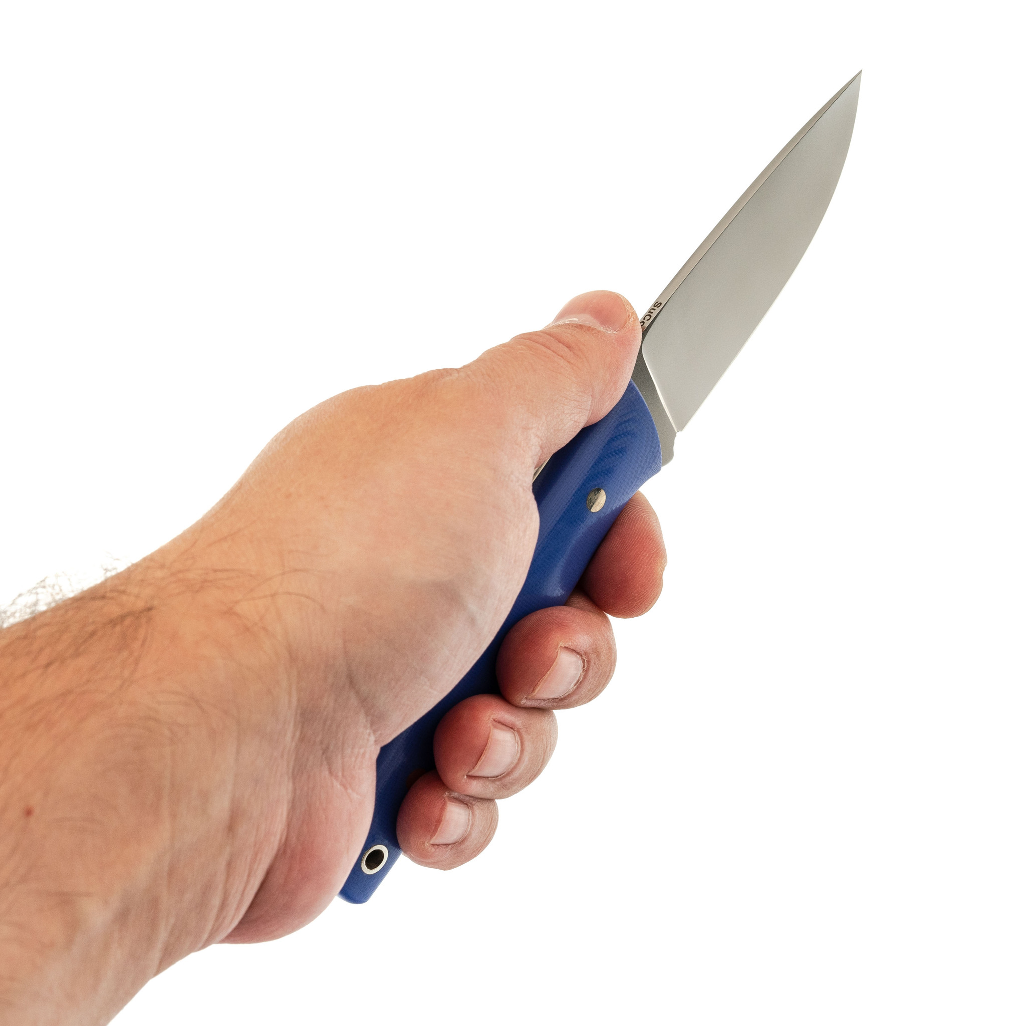 Нож кухонный, цельнометаллический, сталь N690 (уценка) - фото 4