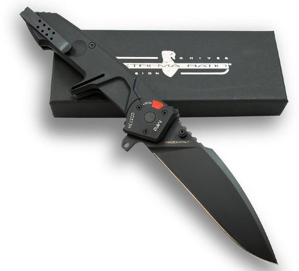 Складной нож Extrema Ratio MF2 Black, сталь N690, рукоять алюминий - фото 2