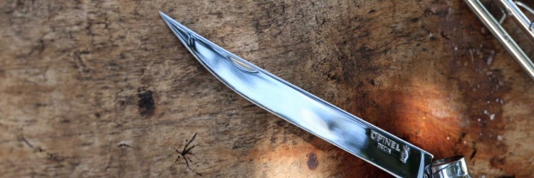 Нож складной Opinel №10 Effile, сталь Sandvik 12C27, рукоять черное эбеновое дерево, 001708 - фото 3
