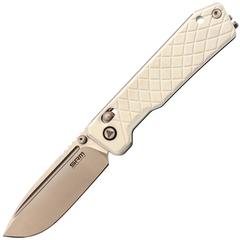 Фото Складной нож SRM Rubik Large сталь 14C28N, рукоять Ivory White G10