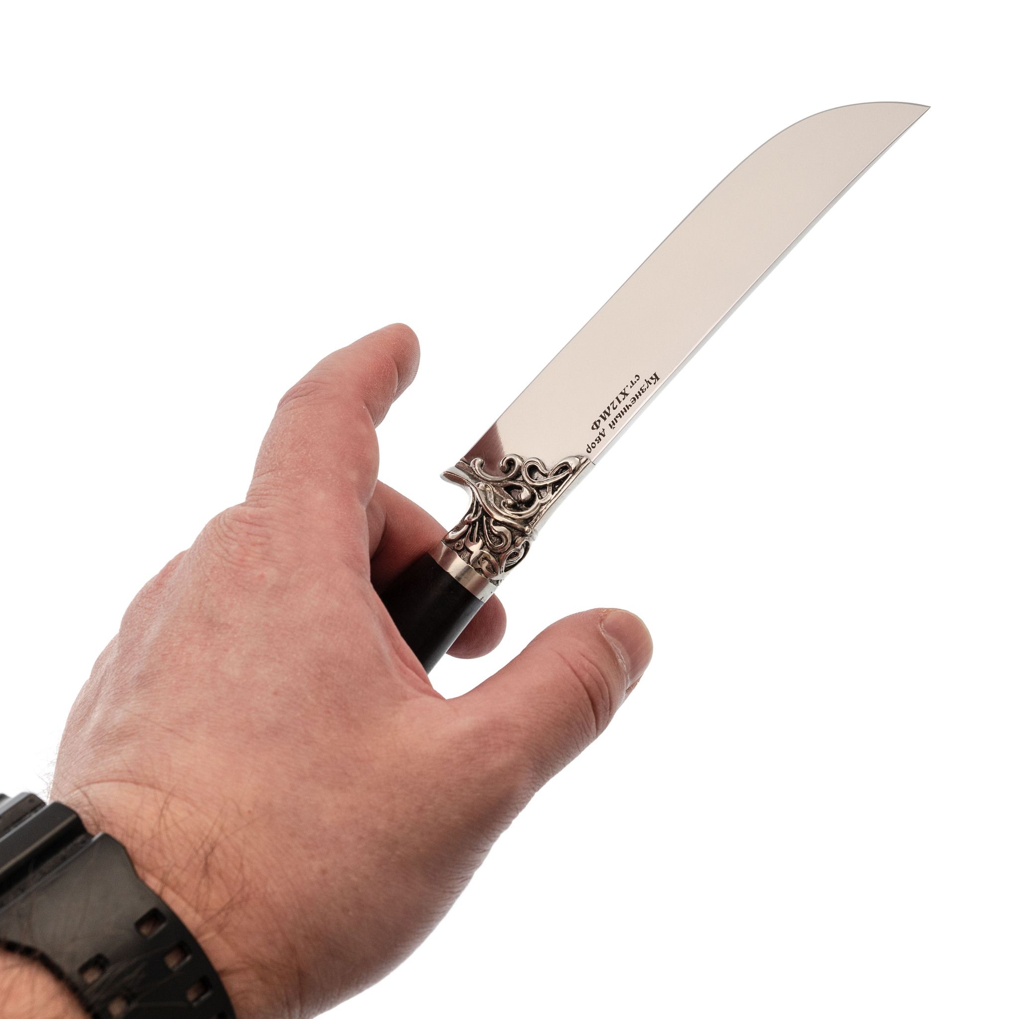 Нож Узбек, сталь 110х18 - фото 5