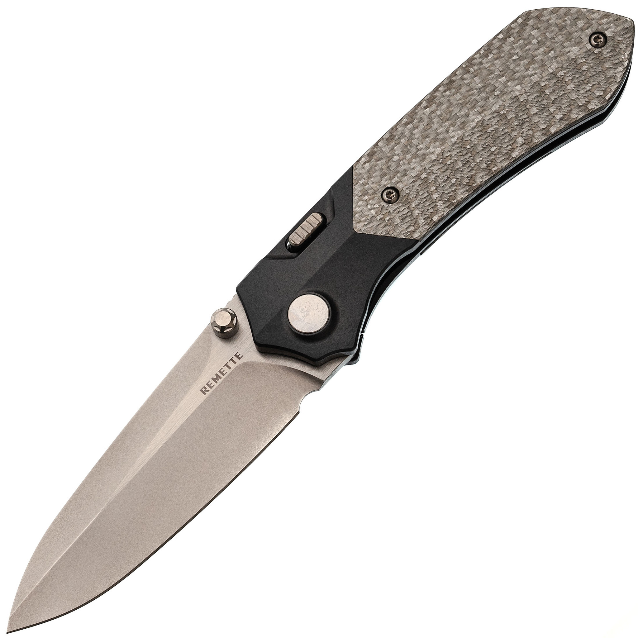 

Складной нож Remette Meteor, сталь M390, рукоять Titanium Alloy/Carbon Fiber