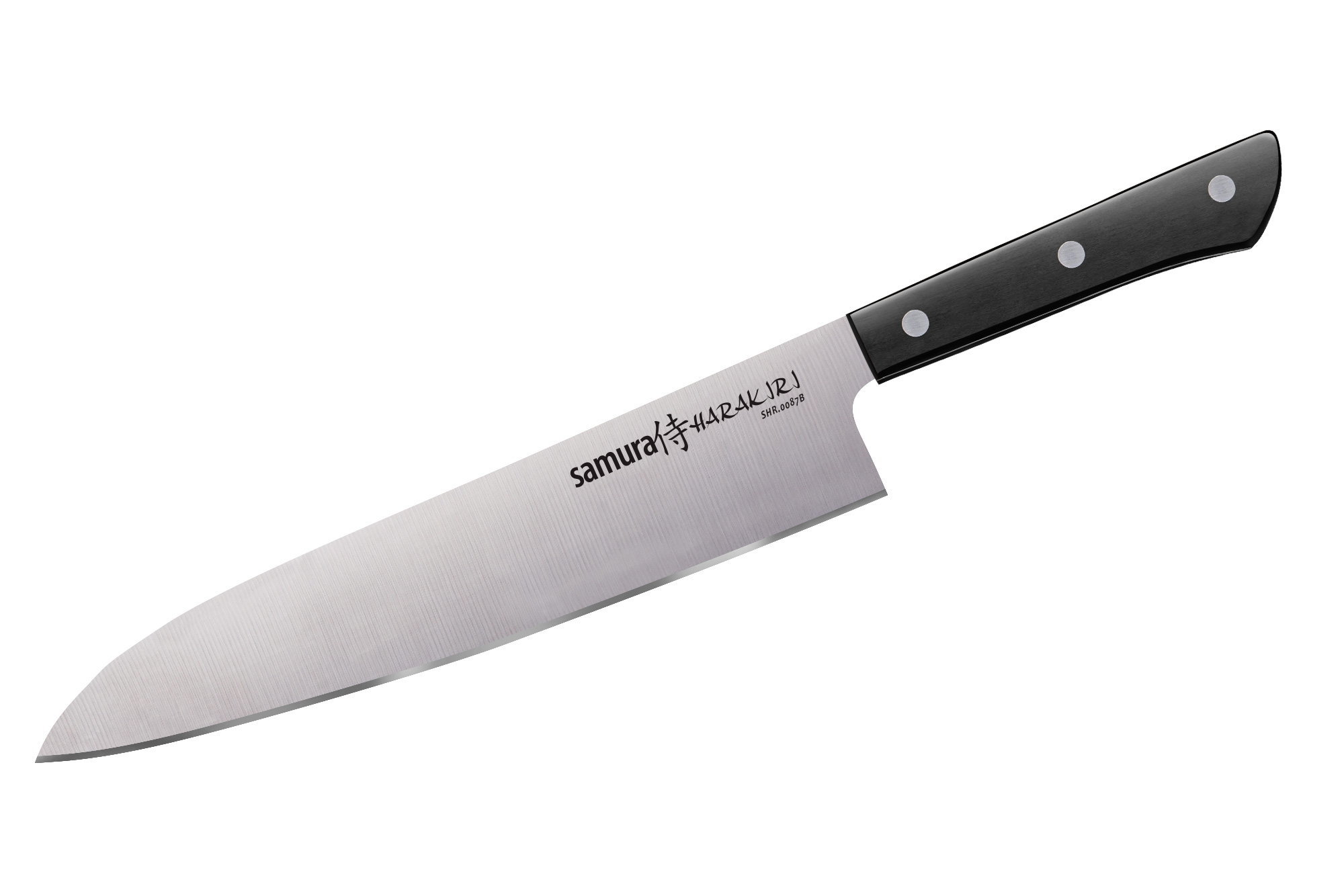 Нож кухонный Samura HARAKIRI Гранд Шеф 240 мм, коррозие-стойкая сталь, ABS пластик, Samura, Стальные ножи Samura