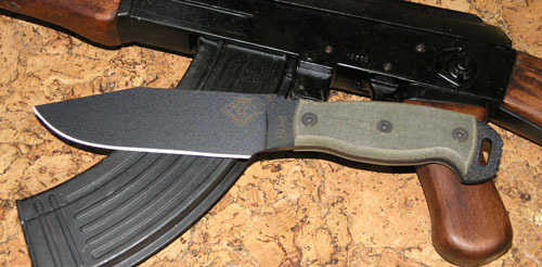 фото Нож с фиксированным клинком ontario "rd6 black micarta"
