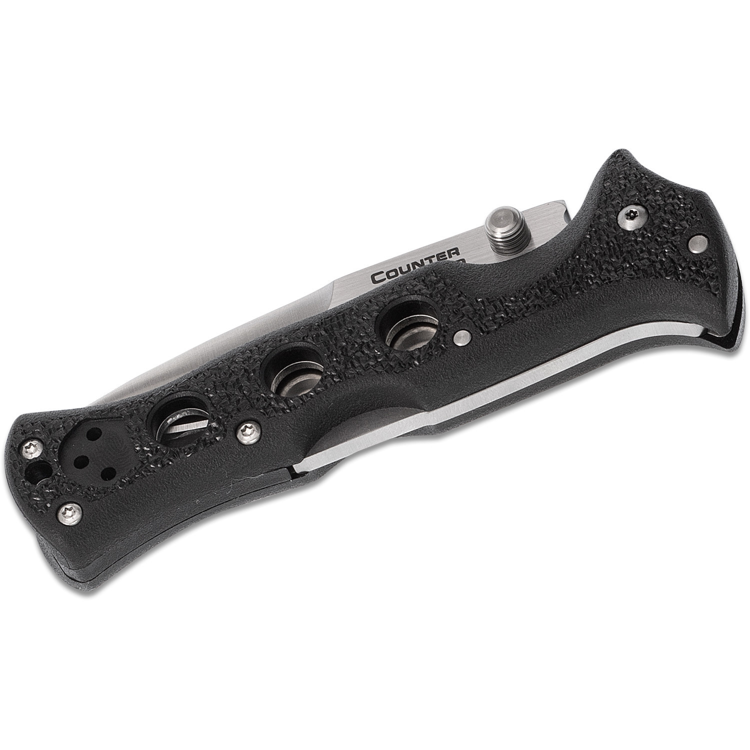 Складной нож Counter Point II - Cold Steel 10ACNC, сталь 440C, рукоять Grivory® (высококачественный полимер) черная - фото 3