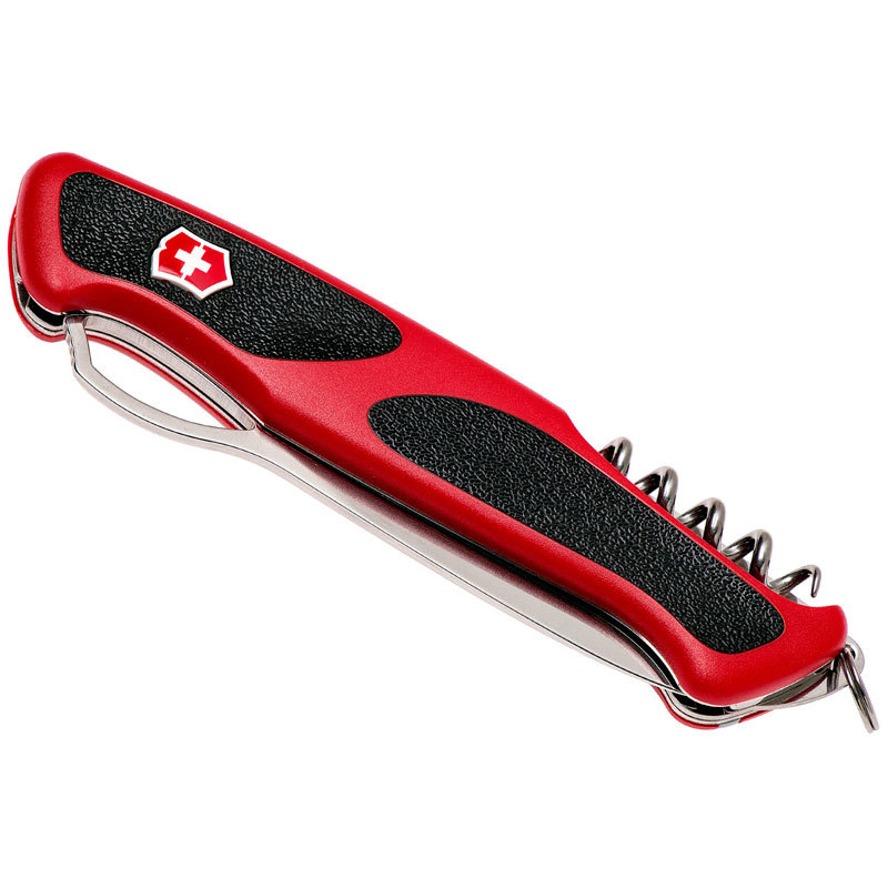 Нож перочинный Victorinox RangerGrip 63 0.9523.MC 130мм 5 функций красно-чёрный - фото 7