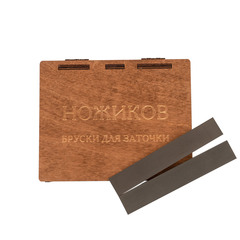 Фото Набор из 5 алмазных двусторонних камней 150х25х10 в подарочной коробке