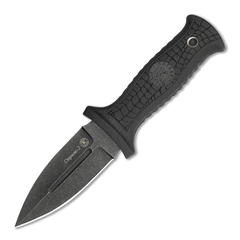 Фото Тактический нож Кизляр ПП Страж-2, сталь AUS-8 с покрытием, рукоять эластрон, черный