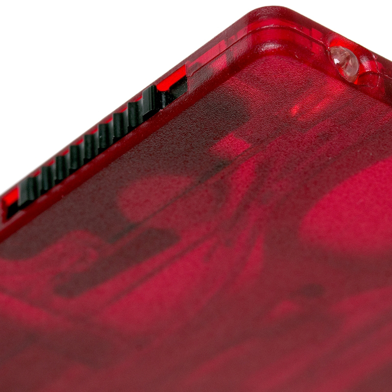 Швейцарская карта Victorinox SwissCard Lite, сталь X50CrMoV15, рукоять ABS-пластик, полупрозрачный красный, блистер от Ножиков