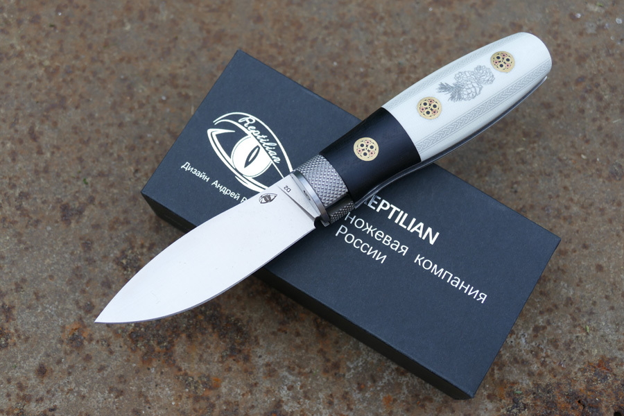

Складной нож Reptilian "Лесовик-01", сталь D2, рукоять G10, Limited Edition