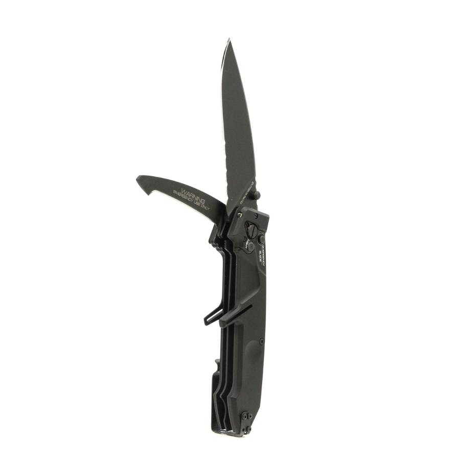 Многофункциональный складной нож с выкидным стропорезом Extrema Ratio Police II, сталь Bhler N690, рукоять алюминий - фото 3
