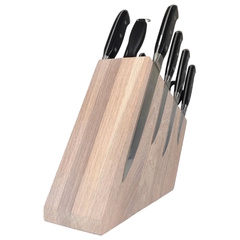 Фото Подставка для ножей магнитная комбинированная Woodinhome KS016SOW, дуб