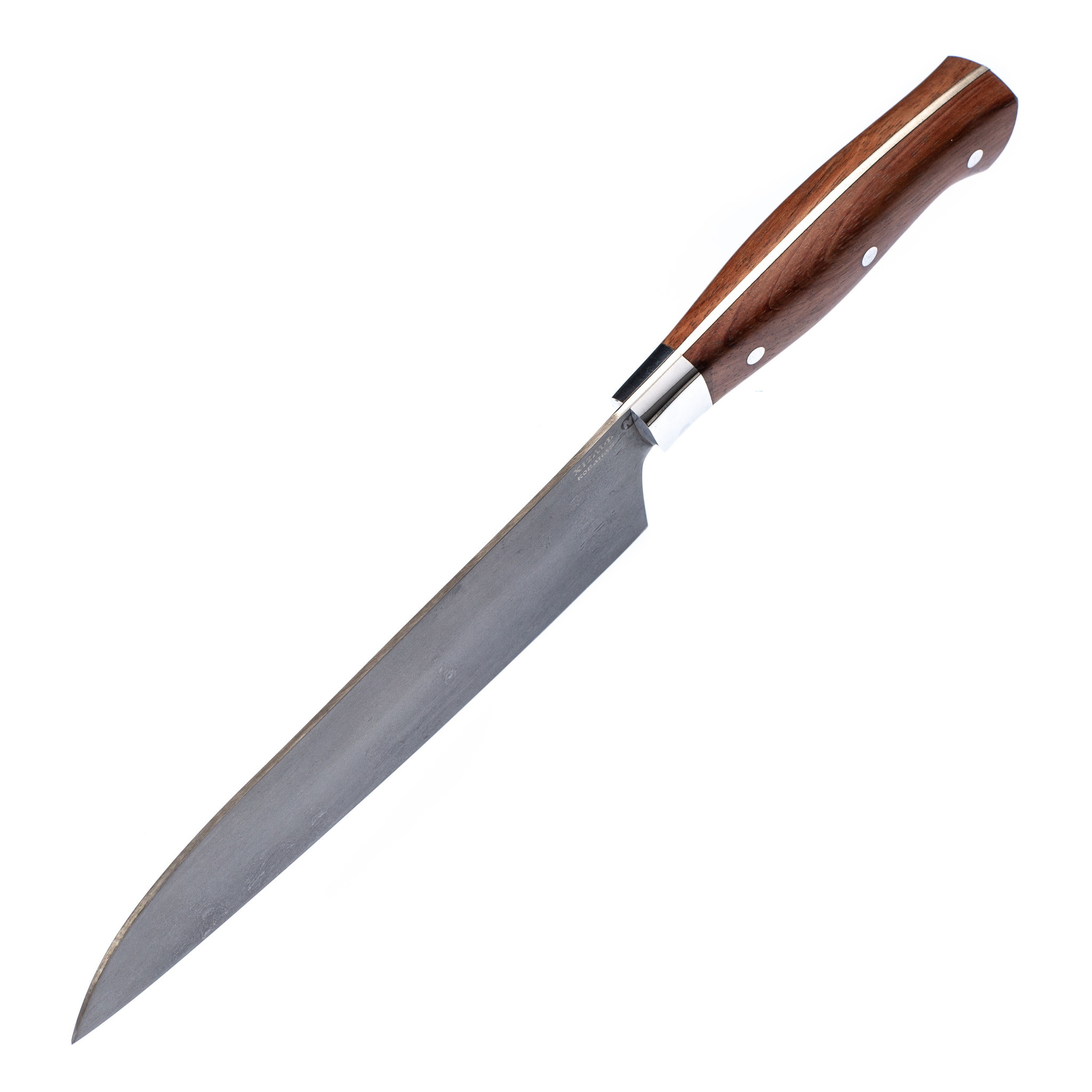 Нож кухонный Сантоку МТ-47, бубинго, сталь Х12МФ от Ножиков
