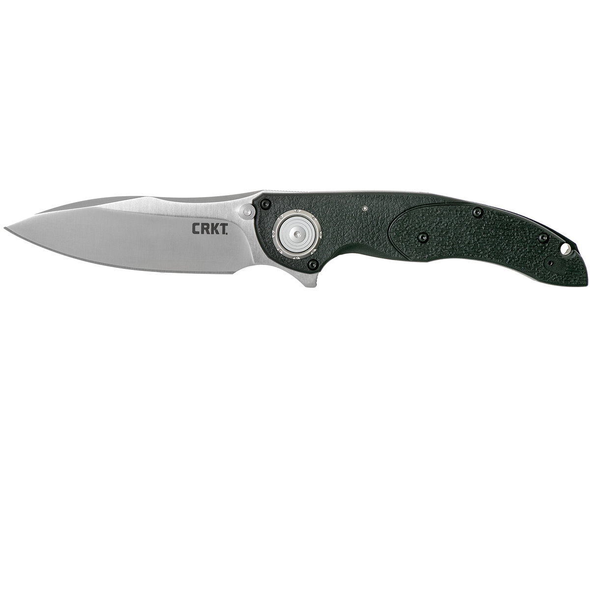 Складной нож CRKT Linchpin, сталь 1.4116 Satin, рукоять термопластик GRN складной нож crkt xan сталь 1 4116 ss рукоять g10