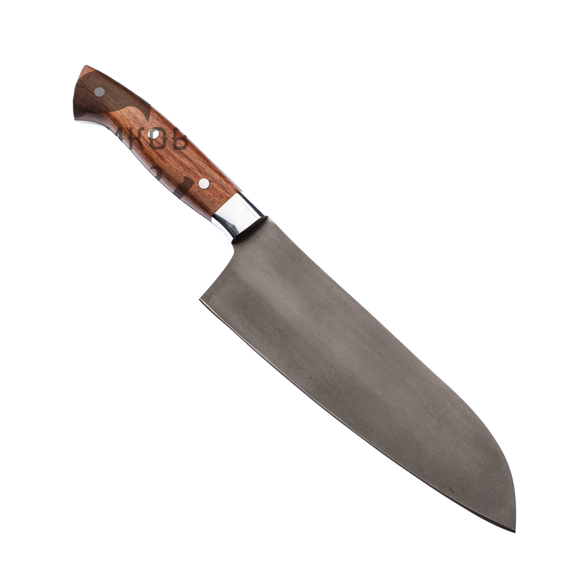 Нож кухонный Сантоку МТ-47, бубинго, сталь Х12МФ от Ножиков