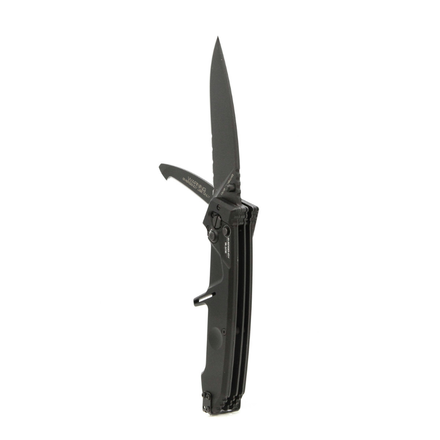Многофункциональный складной нож с выкидным стропорезом Extrema Ratio Police II, сталь Bhler N690, рукоять алюминий - фото 7