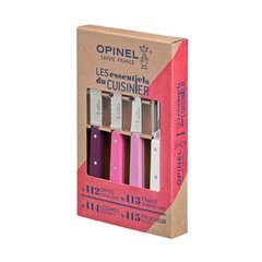 Фото Набор ножей Opinel Les Essentiels Primarosa, нержавеющая сталь, 4 шт