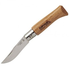 Фото Нож Opinel Stainless steel №3, нержавеющая сталь, бук