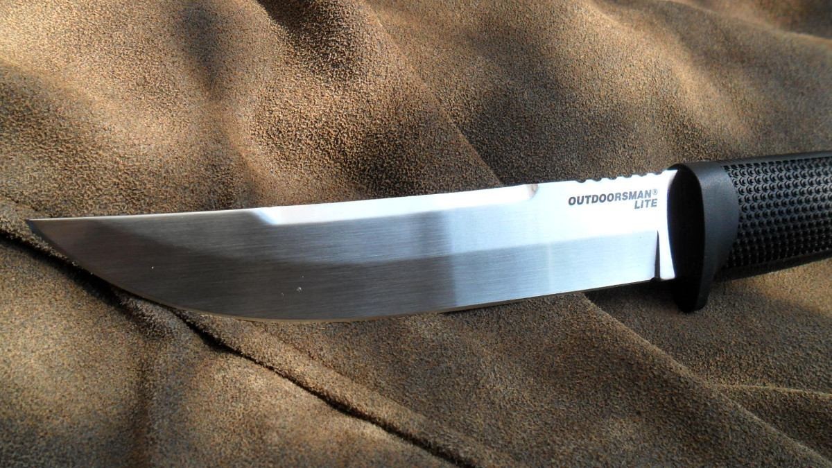 Нож Cold Steel Outdoorsman Lite 20PH, сталь 4116, рукоять резина - фото 7