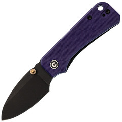 Фото Складной нож CIVIVI Baby Banter, сталь Nitro-V, рукоять G10, фиолетовый