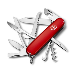 Фото Нож перочинный Victorinox Huntsman, сталь X55CrMo14, рукоять Cellidor®, красный, 15 функций, 91мм