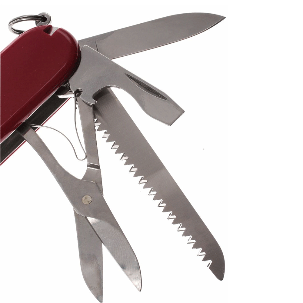 Нож перочинный Victorinox Huntsman, сталь X55CrMo14, рукоять Cellidor®, красный от Ножиков