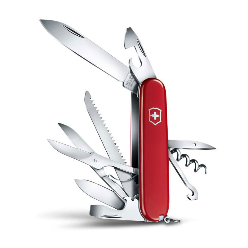 Нож перочинный Victorinox Huntsman, сталь X55CrMo14, рукоять Cellidor®, красный от Ножиков