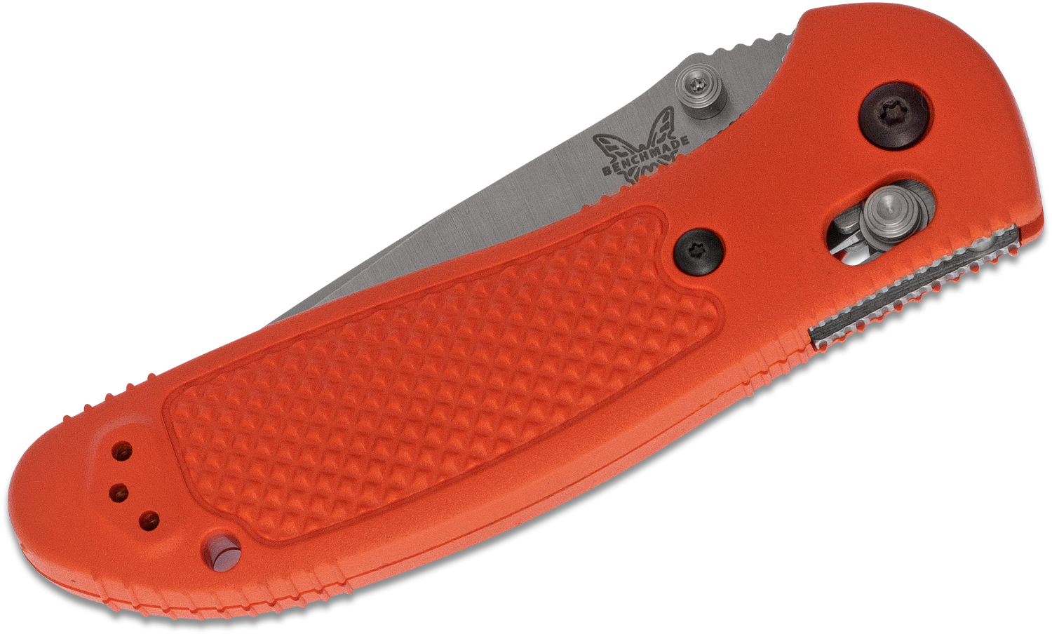 Нож складной Benchmade Griptilian 551 Series, Satin Finish S30V Blade, Orange Noryl GTX Handle - фото 2