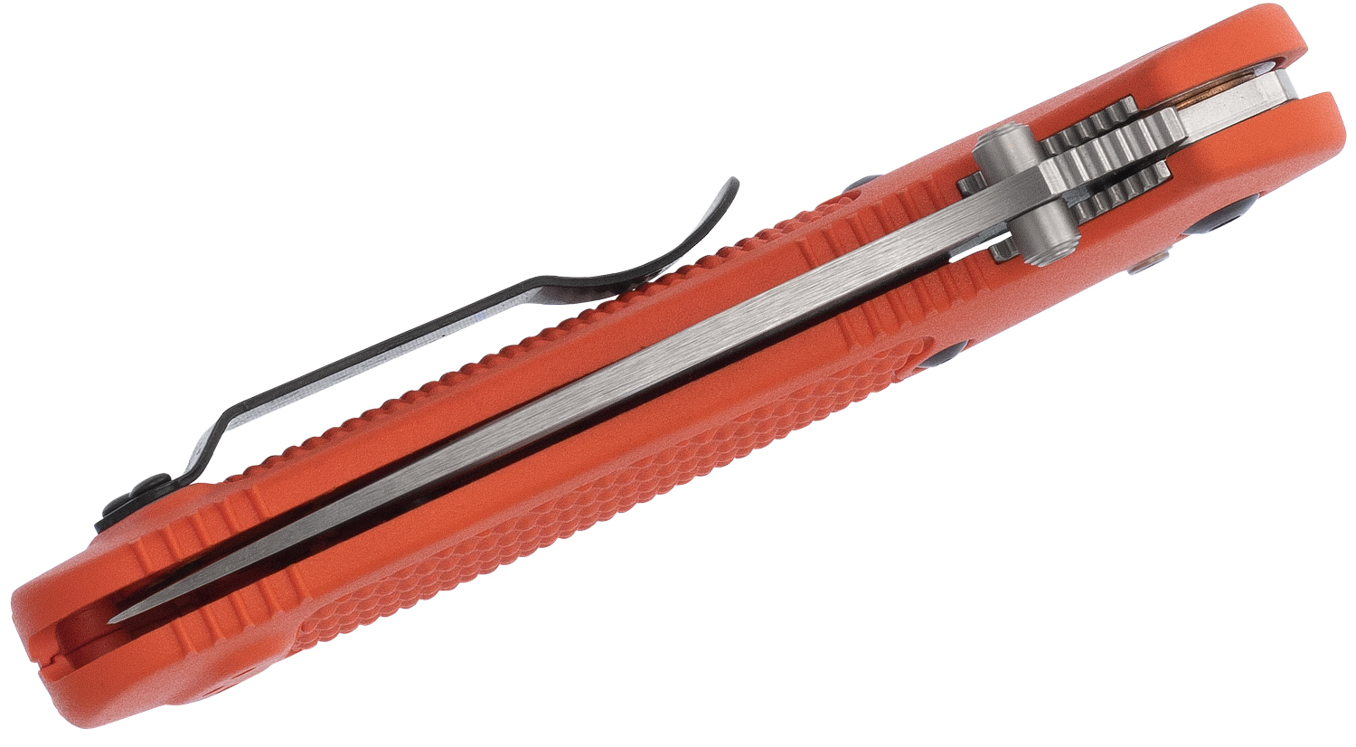 Нож складной Benchmade Griptilian 551 Series, Satin Finish S30V Blade, Orange Noryl GTX Handle - фото 4