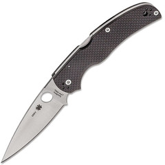 Фото Нож складной Spyderco Native Chief, сталь S90V, рукоять Carbon Fiber