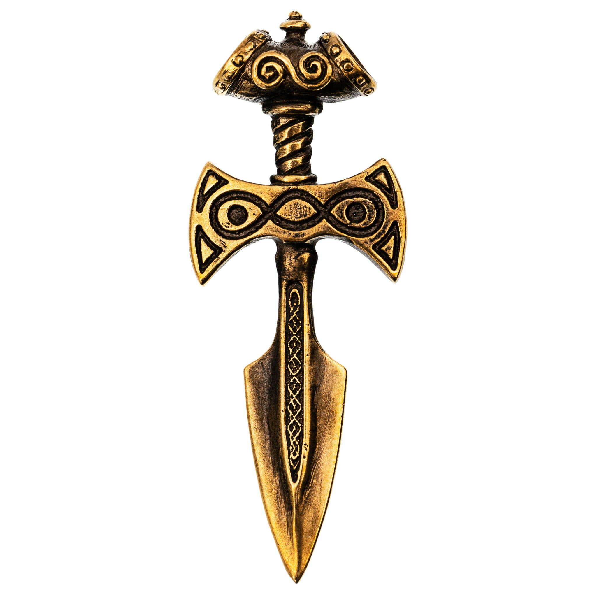 Кулон Amulet of Talos (SKYRIM), латунь, Еще..., Бусины для темляка