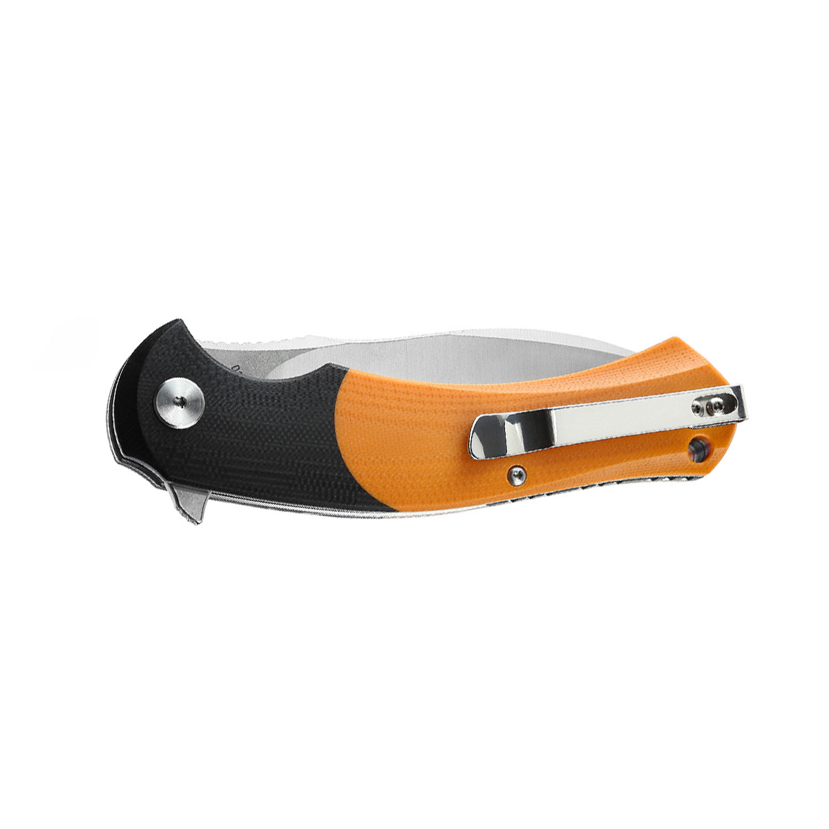 Складной нож Bestech Penguin, сталь D2, рукоять G10, оранжевый - фото 2